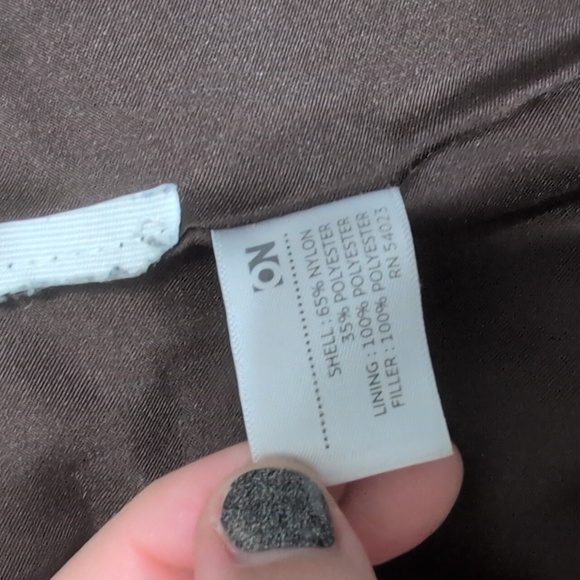 JEEP Puffer Vest Brown Old Navy Upcycle Almost Vintage ;) Size Small - Picture 11 of 14